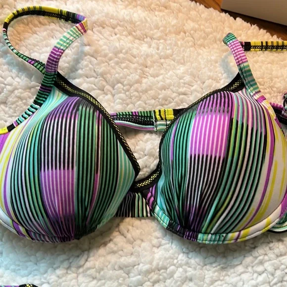 🔥 SALE Kenneth Cole NY 2 piece bikini swimsuit to complete your summer wardrobe - Picture 6 of 12